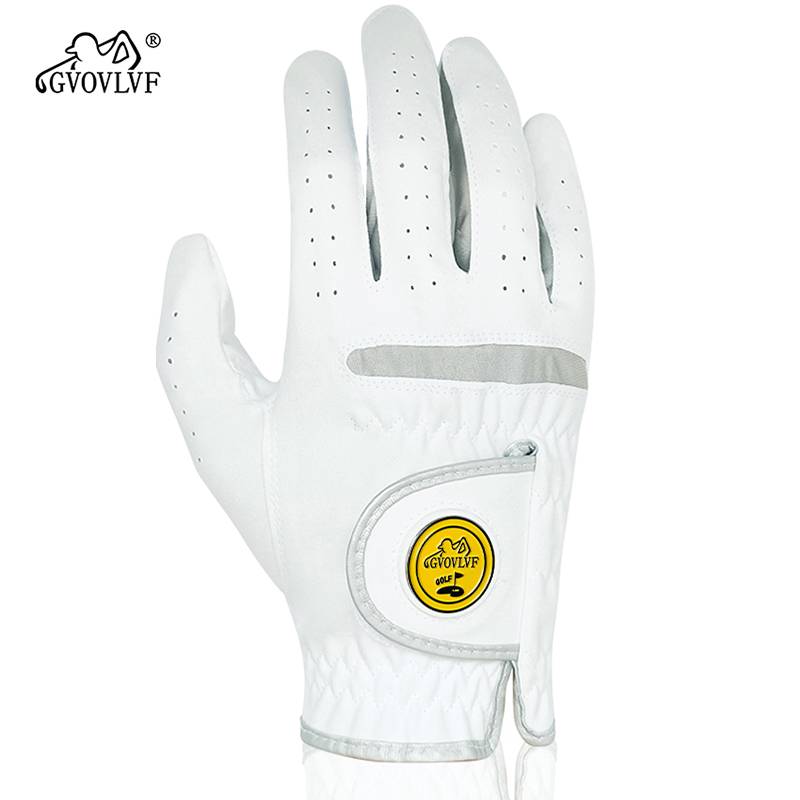 The Golf Glove Man's ultra-fluorinated material and his right and left hand softly remove Mark's outdoor cycling gloves