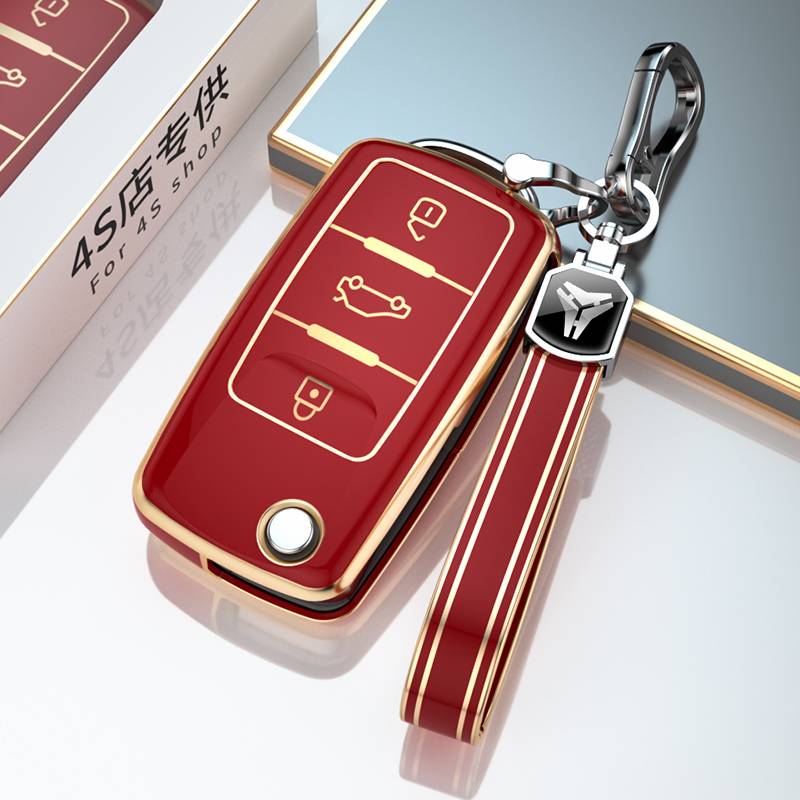 Volkswagen A [China Red+Hanging Caps]