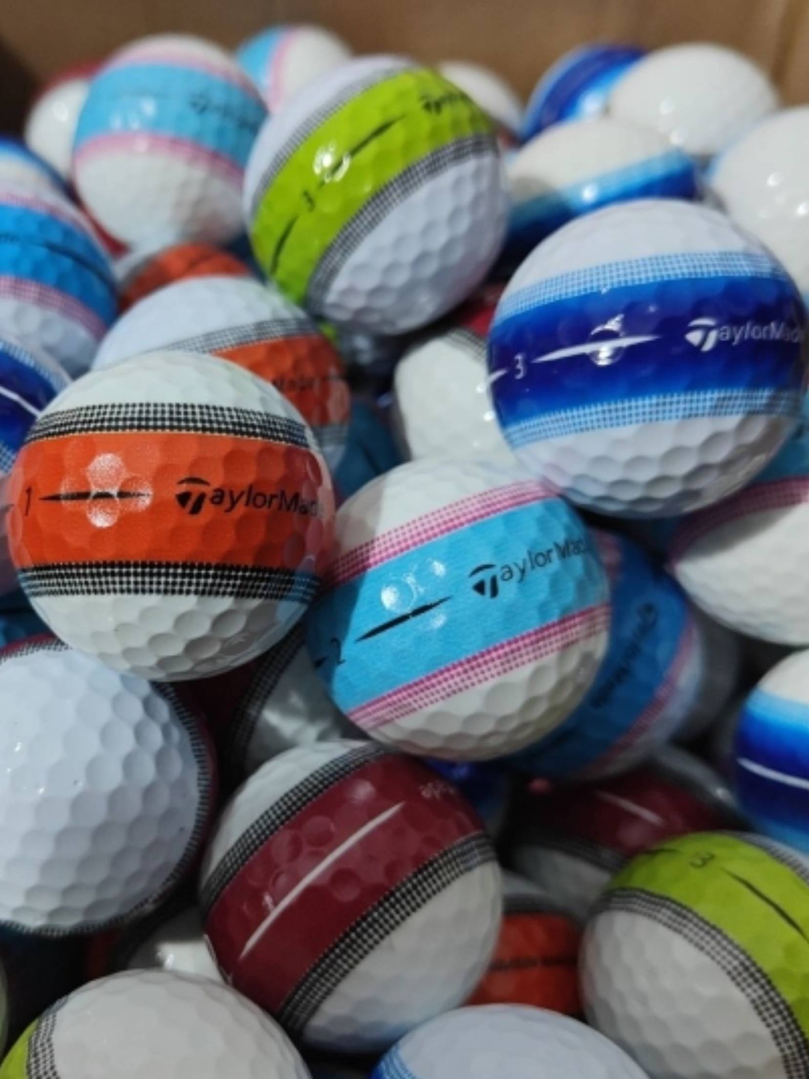 Taylor Made Taylor Megoft 3-story goal, second-hand golf ball down
