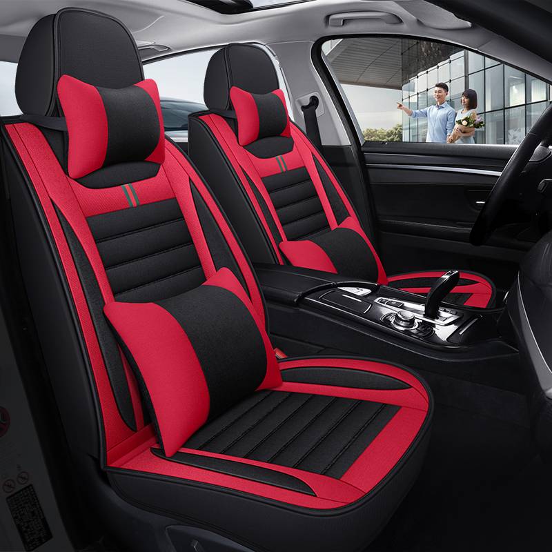 Volkswagen Golf 667 7 Seven 11/12/13/14/15 years of the flax car seat cover four seasons all -inclusive cloth cushion
