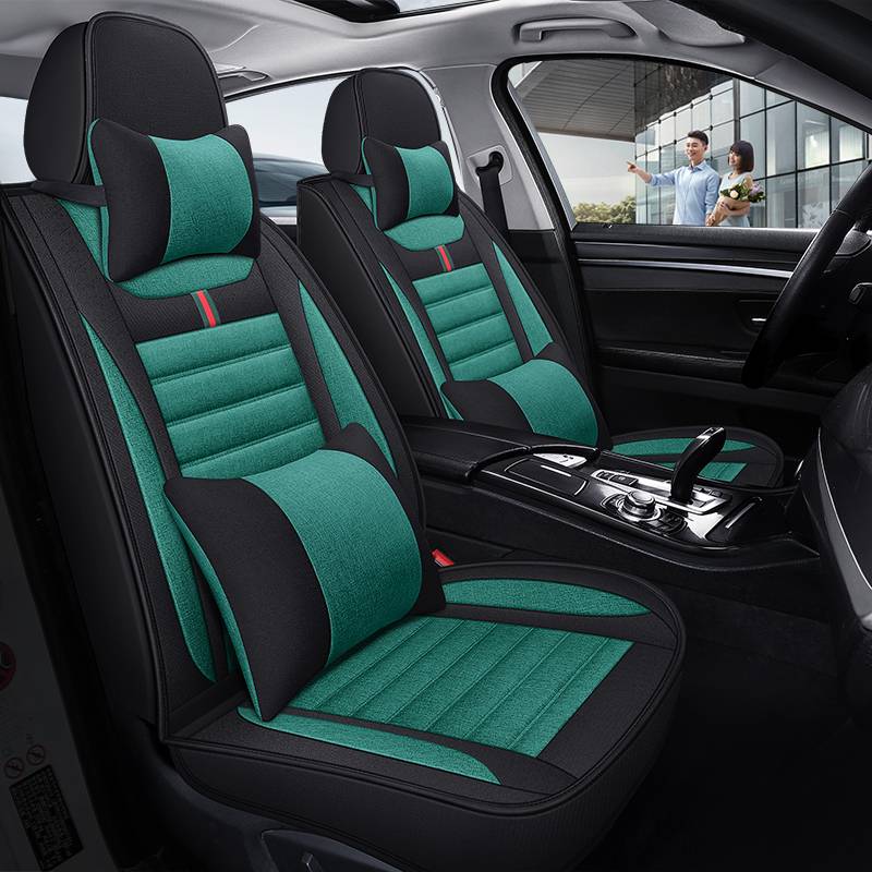 Volkswagen Golf 667 7 Seven 11/12/13/14/15 years of the flax car seat cover four seasons all -inclusive cloth cushion