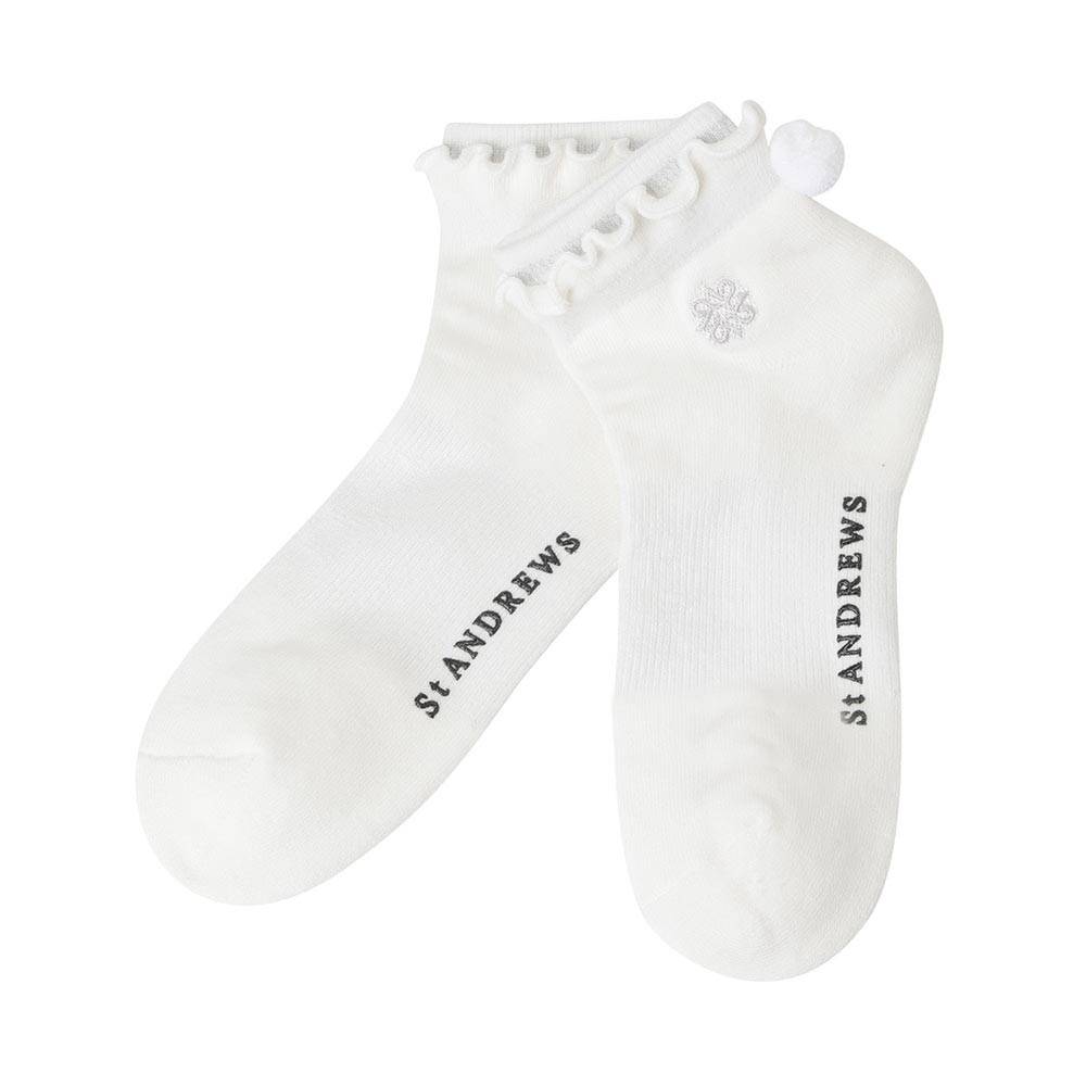 Korea Single Golf Sock Sports Sock Recreational Socks with a thicker, warm hairball air socks