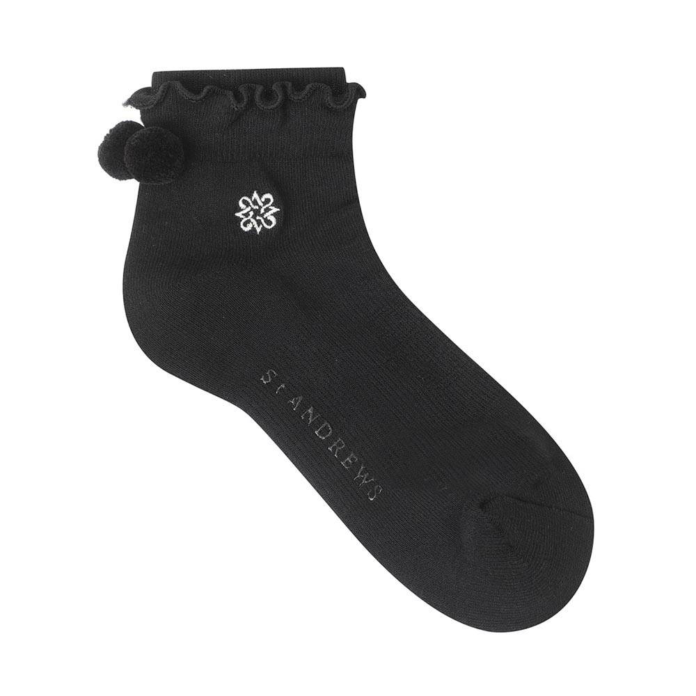 Korea Single Golf Sock Sports Sock Recreational Socks with a thicker, warm hairball air socks