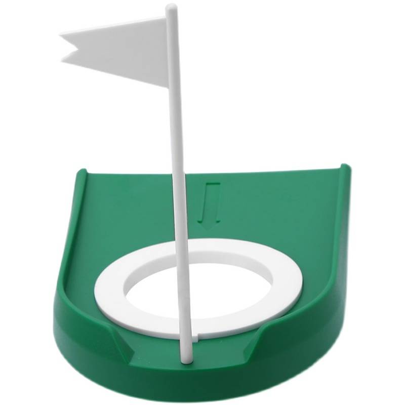 Golf push rod exercise plate pushing pole exercise indoor exercise push pole Panguoling cave cup with flag with flag