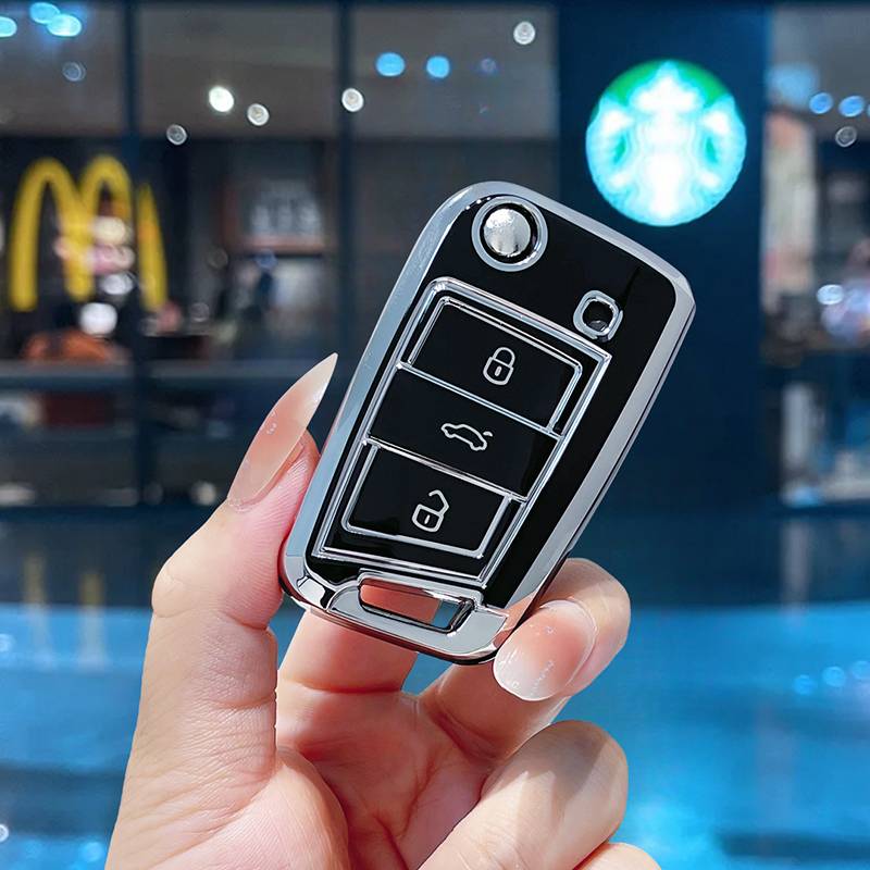 [Volkswagen B] Black single -key shell