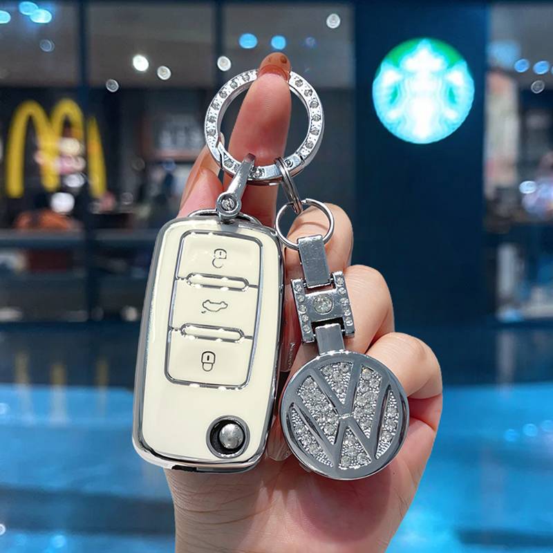 [Volkswagen A] White+Star Diamond Circle+Drill Land