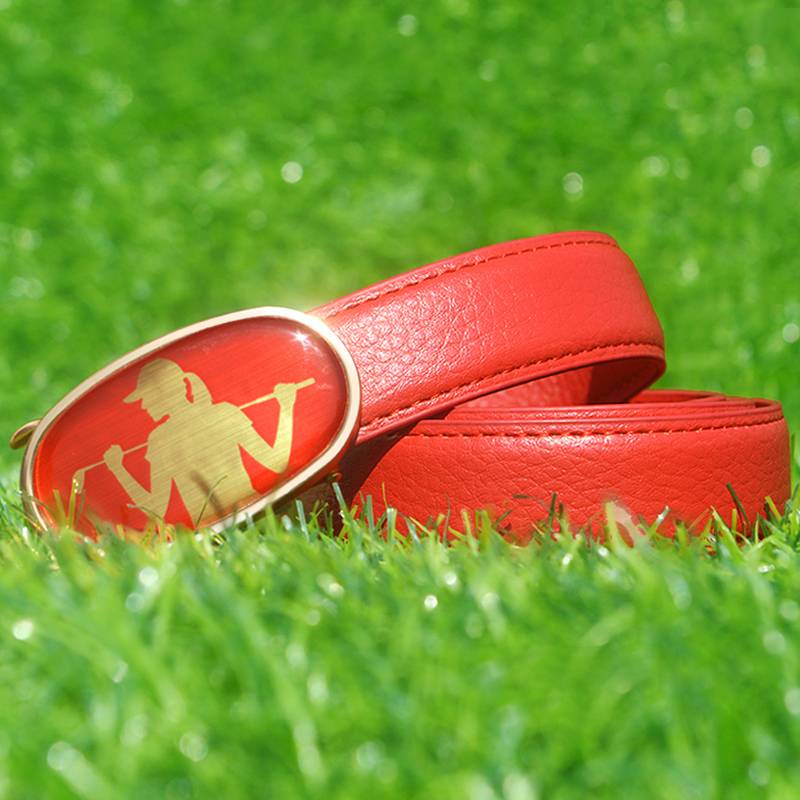 Golf belt female belt children's girl and girl belt golf ball clothing pants skirt women's leather belt