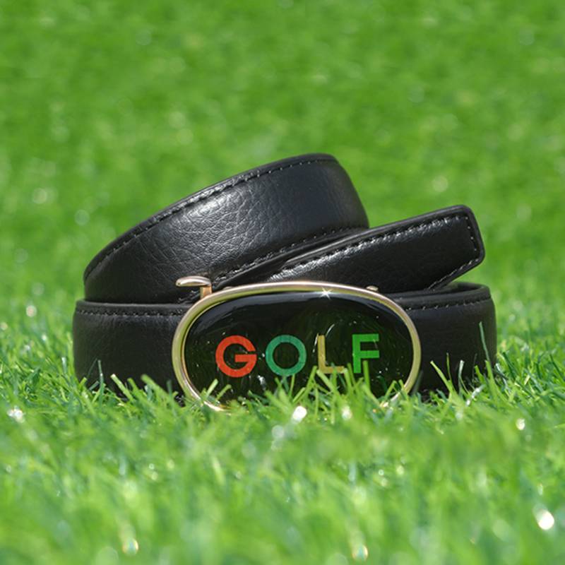 Golf belt female belt children's girl and girl belt golf ball clothing pants skirt women's leather belt