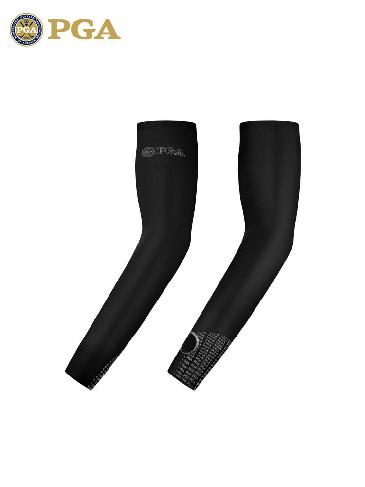 American PGA Golf sunscreen sleeve men's ice silk high bullet outdoor ice sleeve palm anti -sliding arm protection arm glove