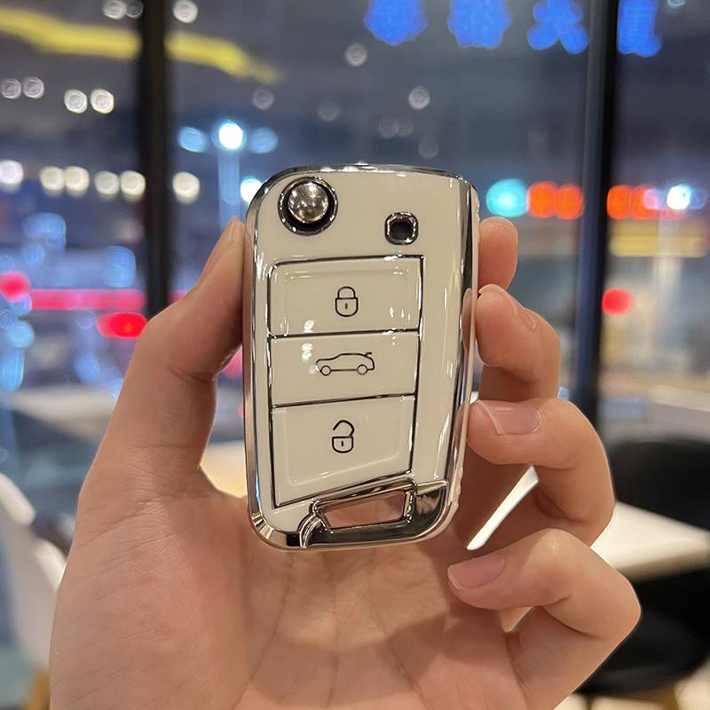 Volkswagen B [Silver Border White] single shell (send card loss)