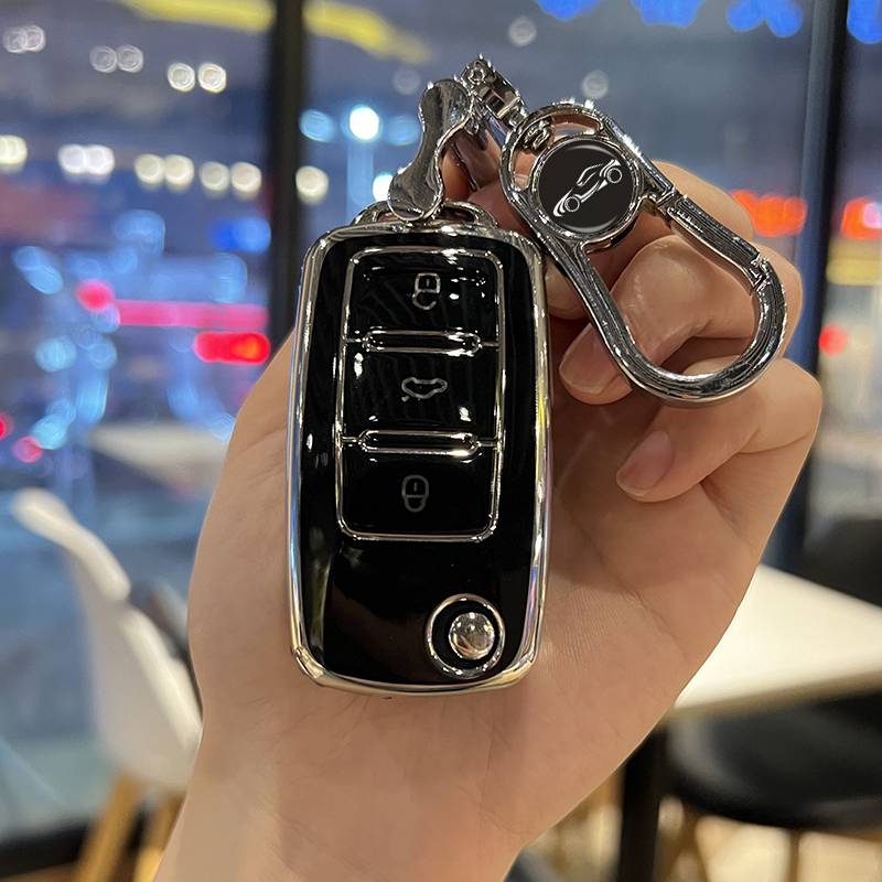 Volkswagen A [Silver Border Black]+metal buckle (send card loss)