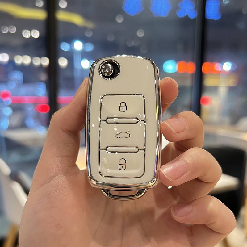 Volkswagen A [Silver Border White] single shell (send card loss)