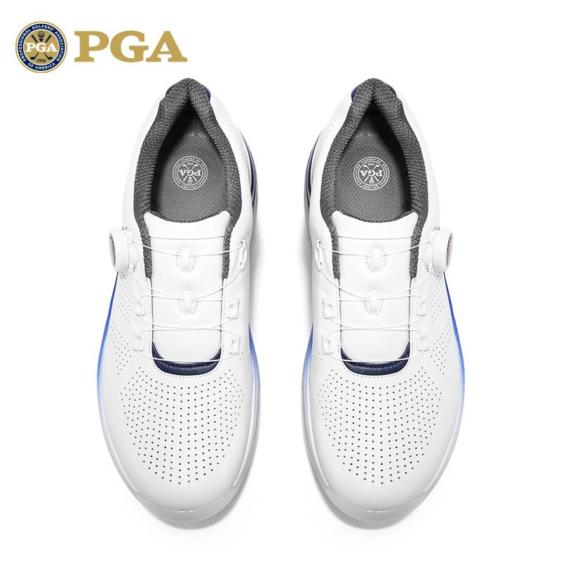 American PGA golf shoes men's breathable shoes in summer sports men's shoes rotating shoe laces trendy gradient color
