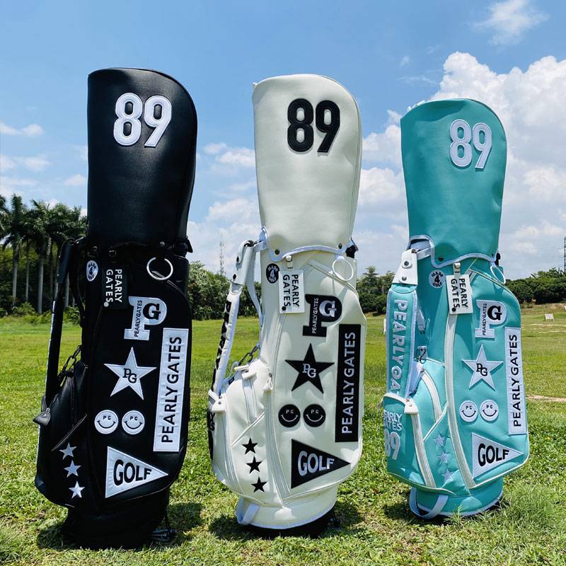 PG golf ball babes wrap club bag bag green white black cloth waterproof lightweight and lightweight 3.2 kg shoulder shoulder