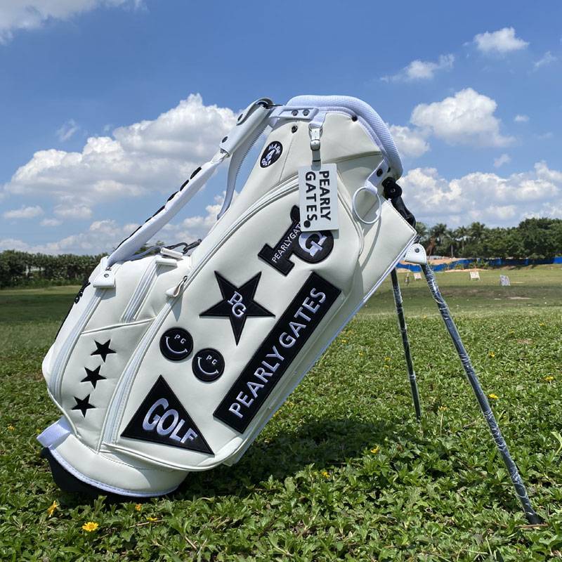 PG golf ball babes wrap club bag bag green white black cloth waterproof lightweight and lightweight 3.2 kg shoulder shoulder