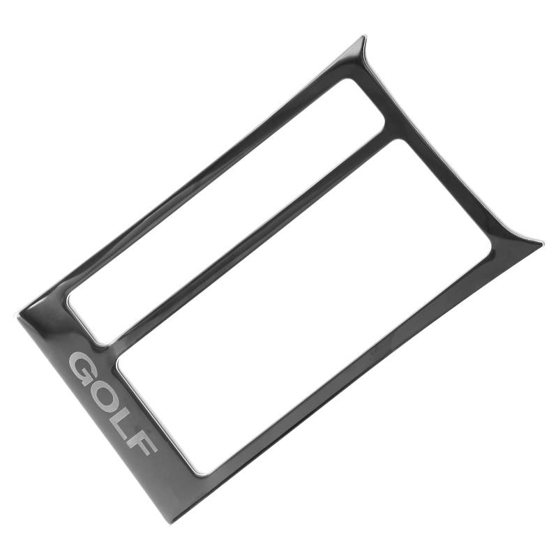 Suitable for golf 7 7.5 generation modified interior hand brake cup box decorative panel stainless steel decorative patch