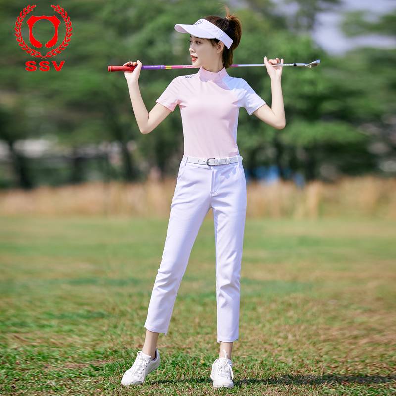 GOLF'S SUMMER SHORT-SLEEVE SWEATING, NEW DRESS SUIT FOR A GIRL
