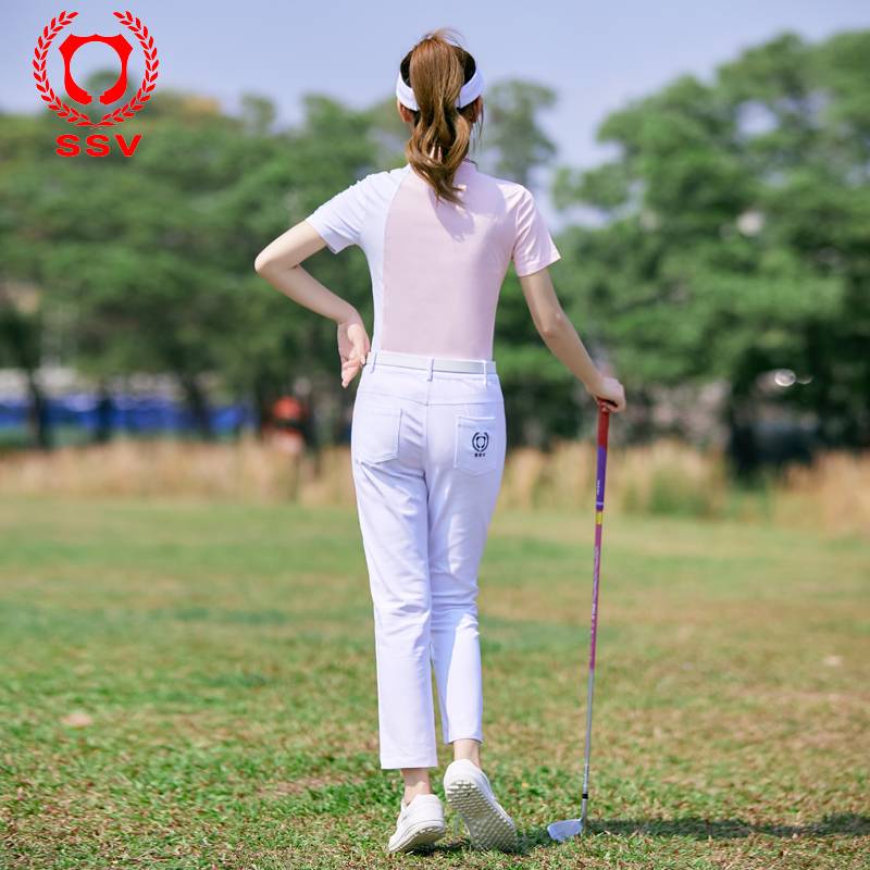 GOLF'S SUMMER SHORT-SLEEVE SWEATING, NEW DRESS SUIT FOR A GIRL