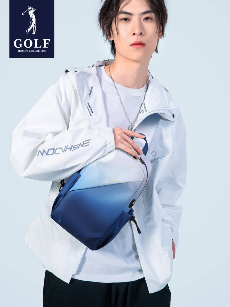 GOLF CHEST BAG MALE SLANT MALE AND FEMALE CREEPING ONE-SHOULDERED MOBILE PHONE BAG