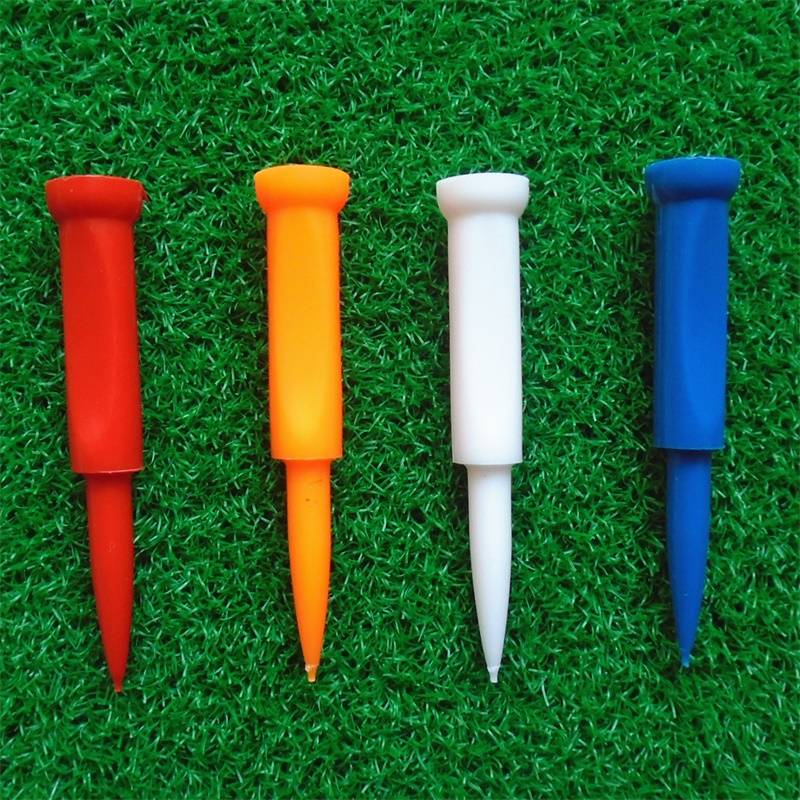 Hot -selling TP0205 golf ball nail plastic material limited large bag Tee Golf ball tunnel 36 installation