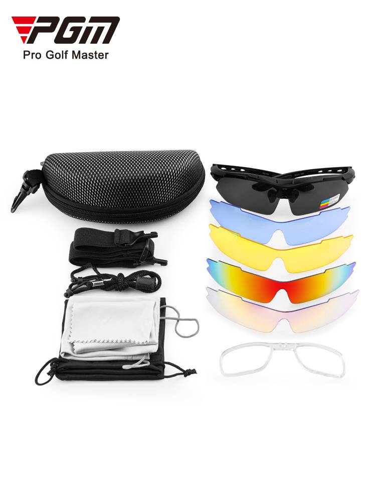 PGM golf sunglasses men's and women's outdoor sports polarized glasses near 5 trips lens anti -ultraviolet sunglasses