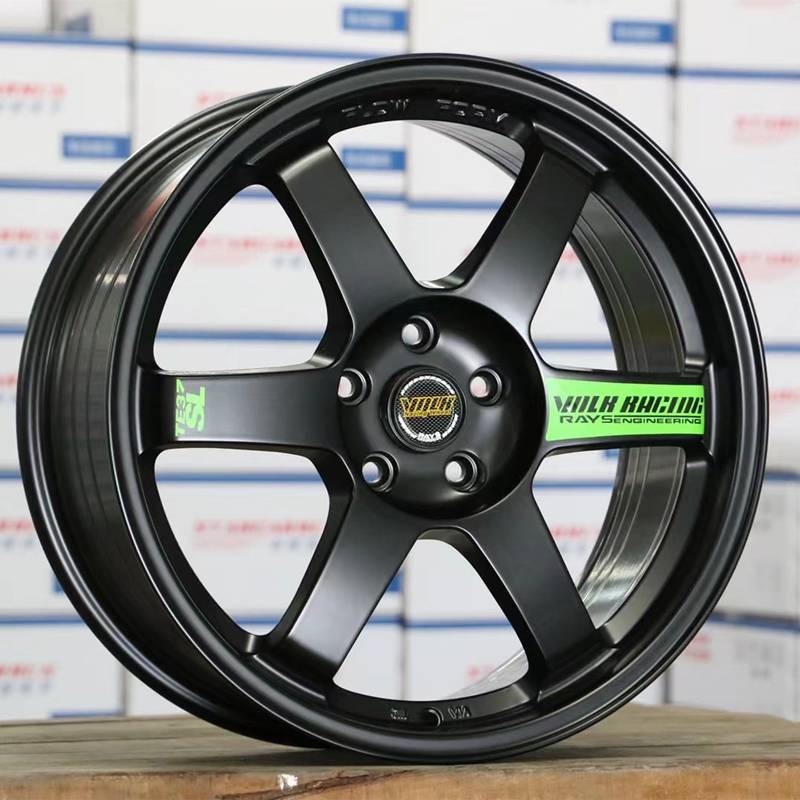 TE37 wheel 14 15 16 17 18 inch modified Jetta Golf Ling Shuai Beidou Star Wuling MINI Horse 3