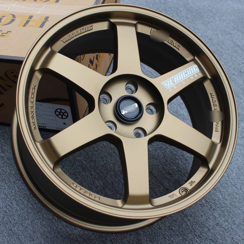 TE37 wheel 14 15 16 17 18 inch modified Jetta Golf Ling Shuai Beidou Star Wuling MINI Horse 3