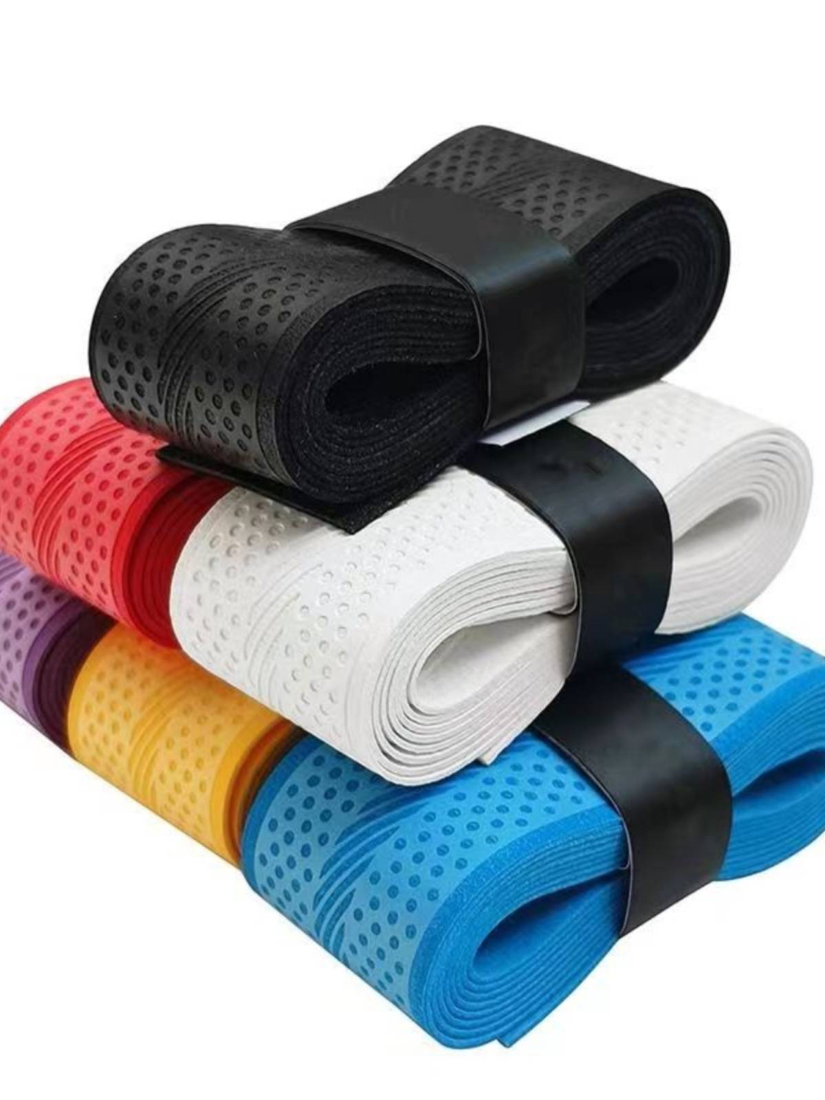 The pop -up pattern hit the golf ball club holding the tape shock reduction hand glue anti -skid wrap tie sweat absorption strap