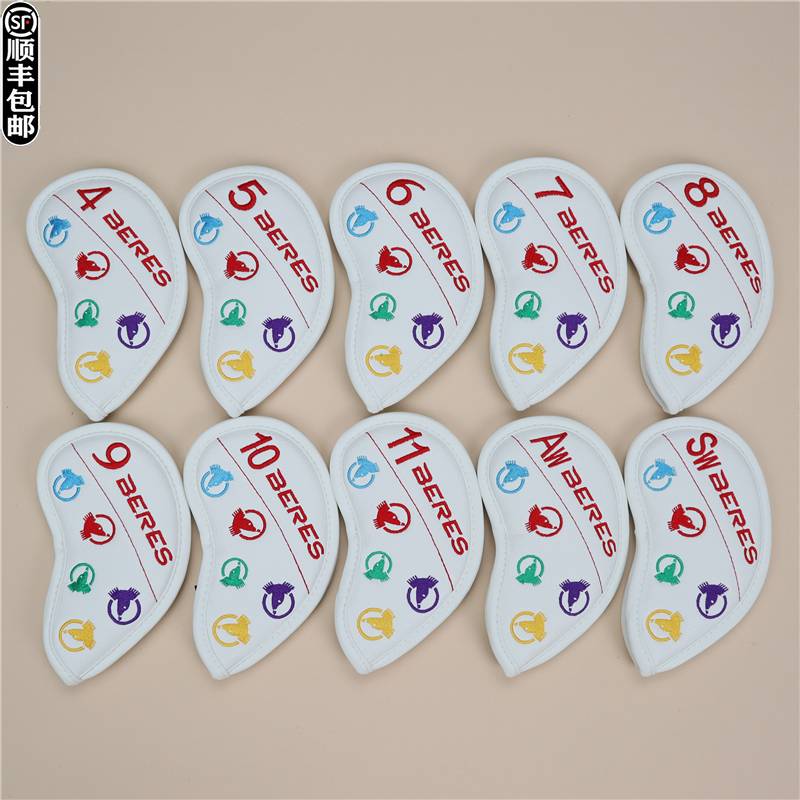 Red Horse HONMA Golf Club Hit Hitz Head Wooden Rod Push Ball Ball Ball Protection Set Horse
