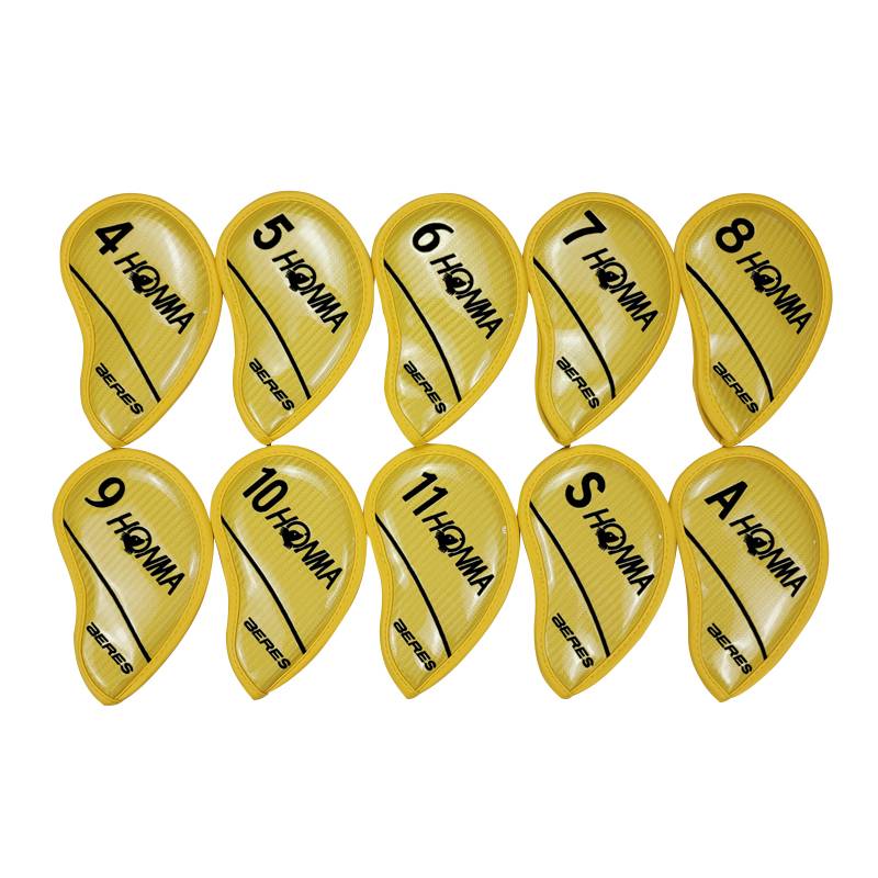 Red Horse HONMA Golf Club Hit Hitz Head Wooden Rod Push Ball Ball Ball Protection Set Horse