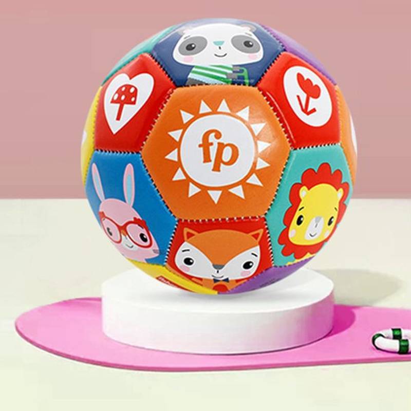 Children's football 15cm (color) air pump