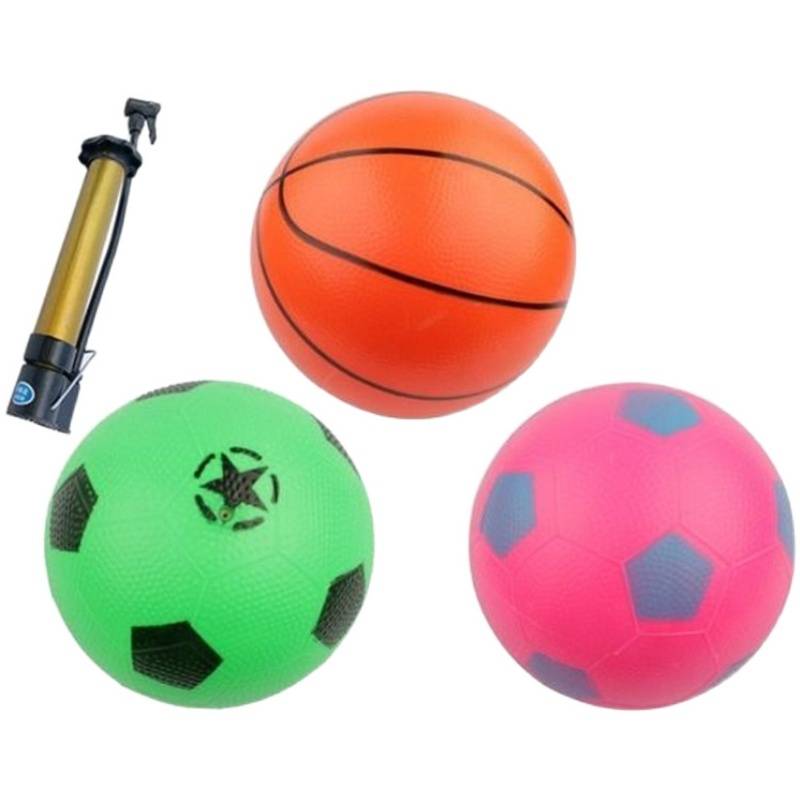 Inflatable ball children toy shooting ball small leather ball football kindergarten kindergarten elastic small basketball thickened kick blue ball