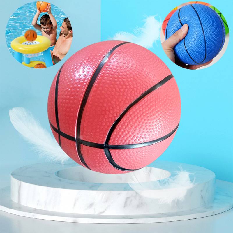 Children's small leather ball thickened small football inflatable and elastic toy ball kindergarten special shooting player grab the ball basketball