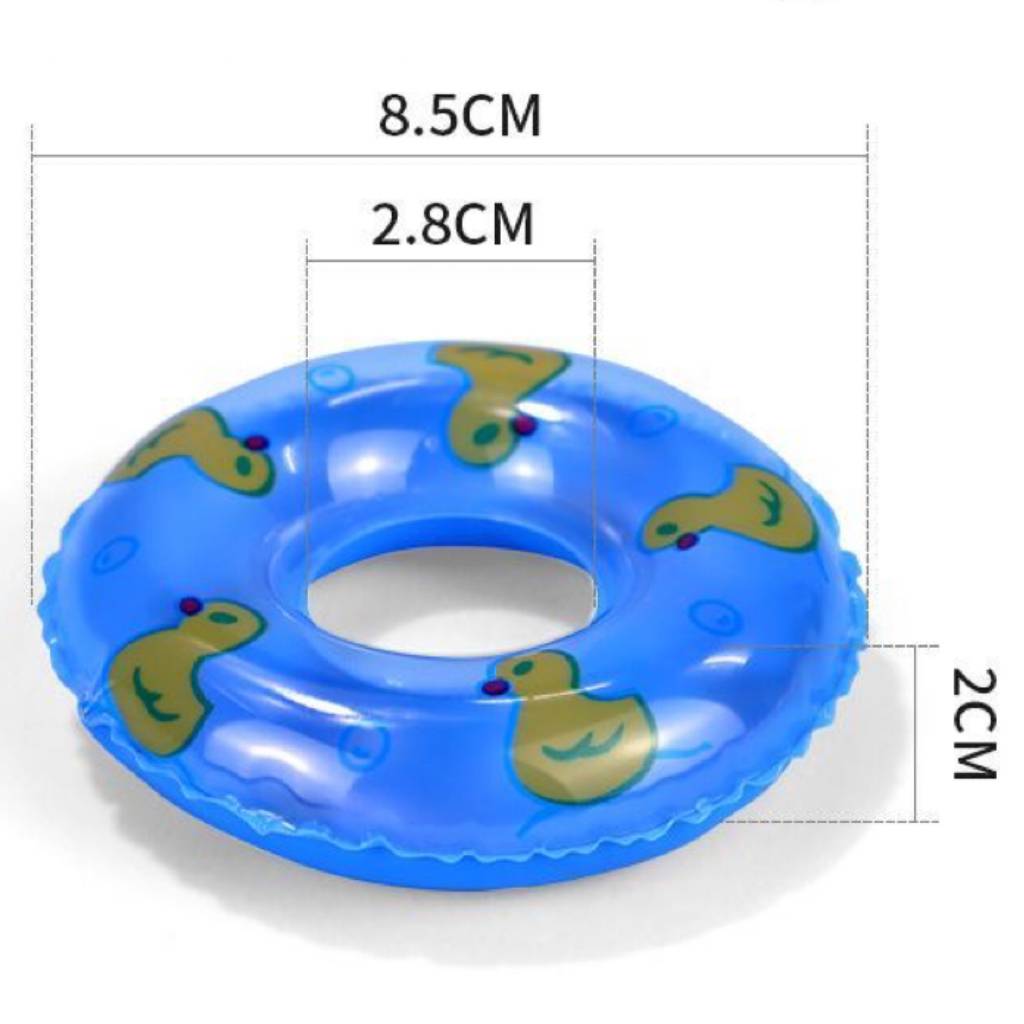 Mini swimming circle summer bathing circle turtles can be used as small swimming pool decorative floating ornaments toys bath