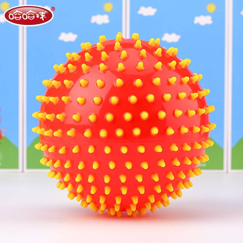 Colorful massage ball red H1906 [Sending the punching cylinder]
