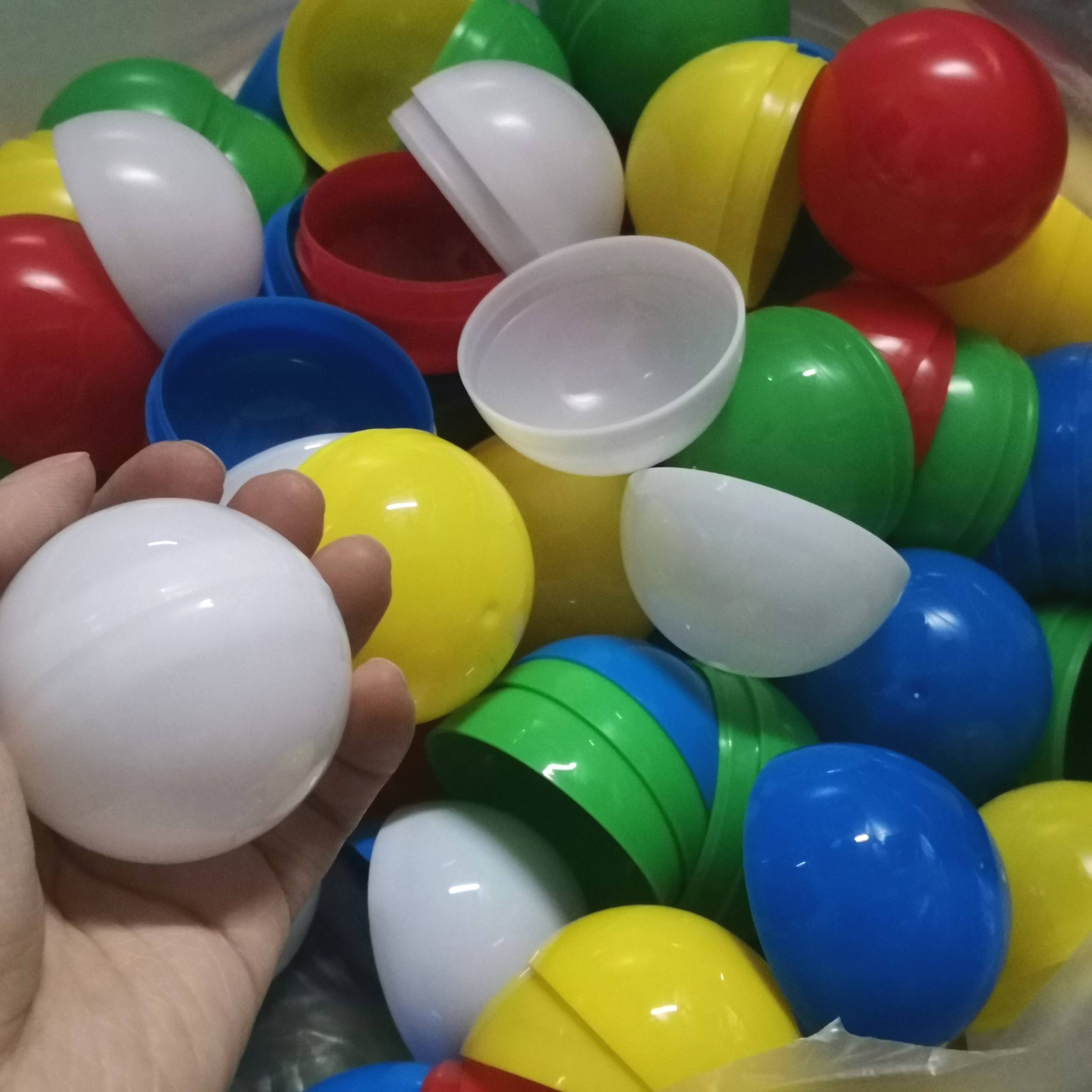 PP opening ball touches the ball can open the color plastic ball annual random ball Gacha