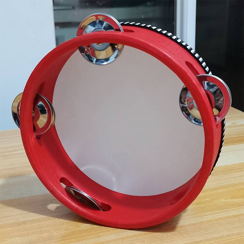 (Red) 6 -inch bell drum diameter 15 cm