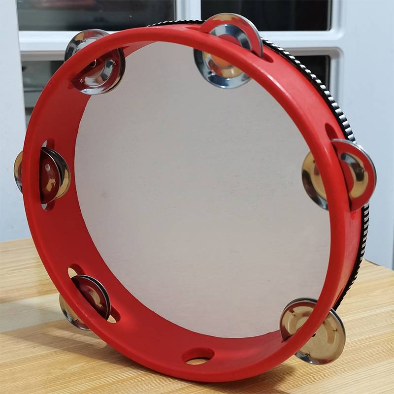 (Red) 8 -inch bell drum diameter 20 cm
