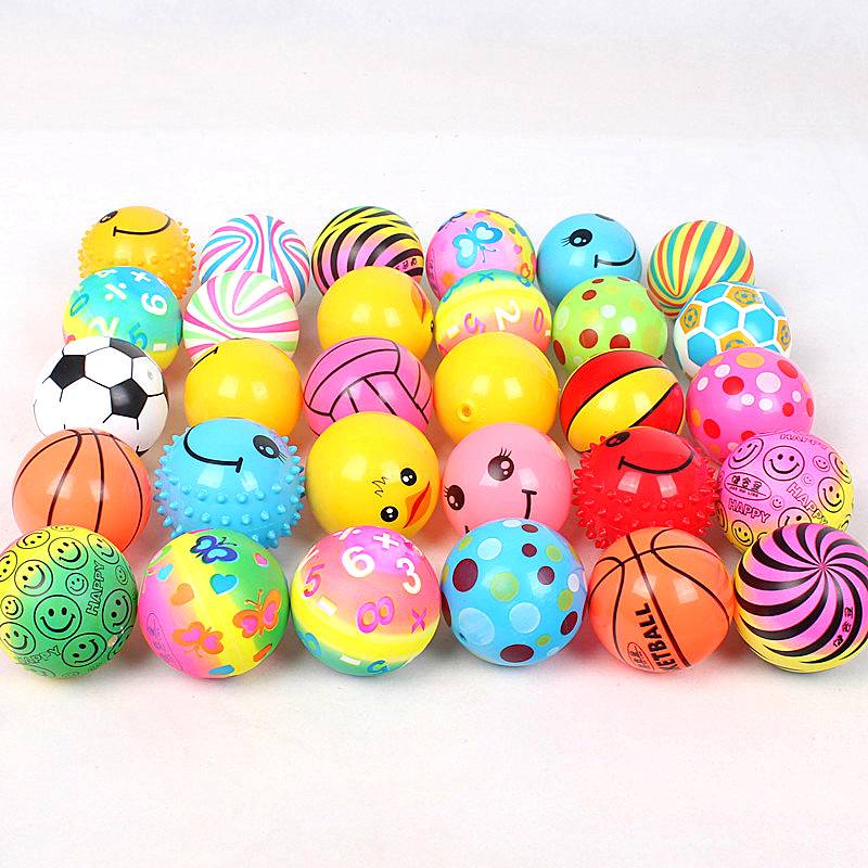 Children's elastic small leather ball racket shooting baby garden special baby safe inflatable toy ball foot basket
