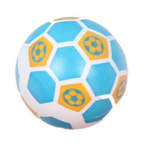 Children's elastic small leather ball racket shooting baby garden special baby safe inflatable toy ball foot basket