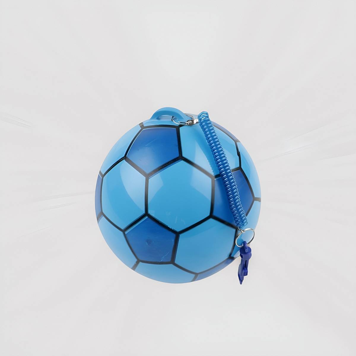 Large children's inflatable toy elastic chain hanging ball cartoon football watermelon ball stalls scenic spot hot selling game ball