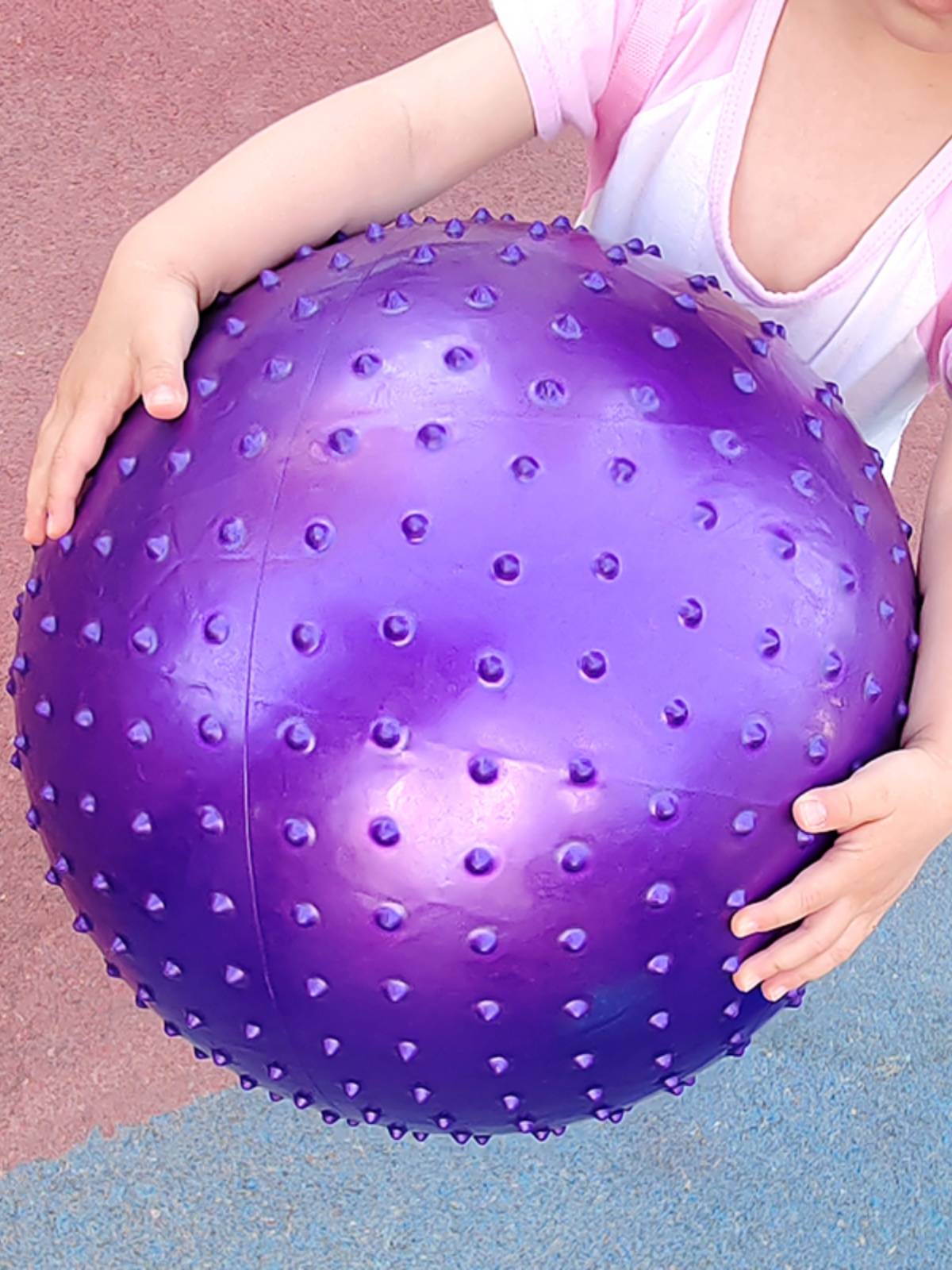 Children's 35 cm massage ball toy kindergarten training 40cm soft thorn ball baby elastic toys