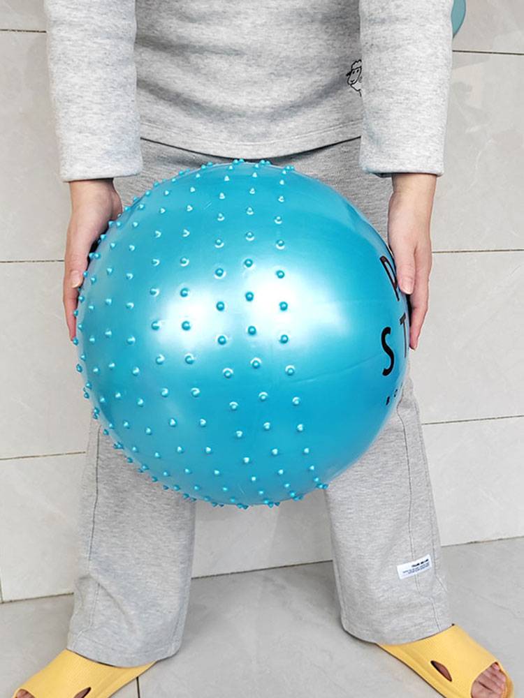 Children's 35 cm massage ball toy kindergarten training 40cm soft thorn ball baby elastic toys
