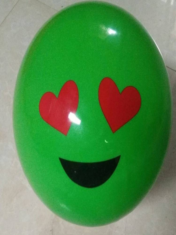20 cm kindergarten cartoon PVC inflatable ball racket shooting ball small leather ball children's kindergarten kindergarten elastic jumper