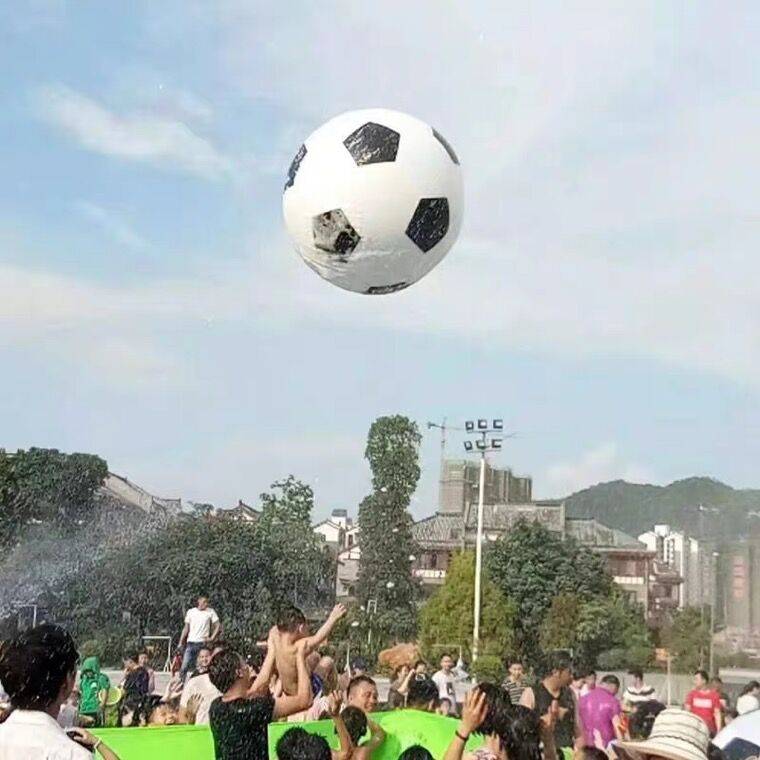 Special thickness 200cm football+plug -in electric air pump