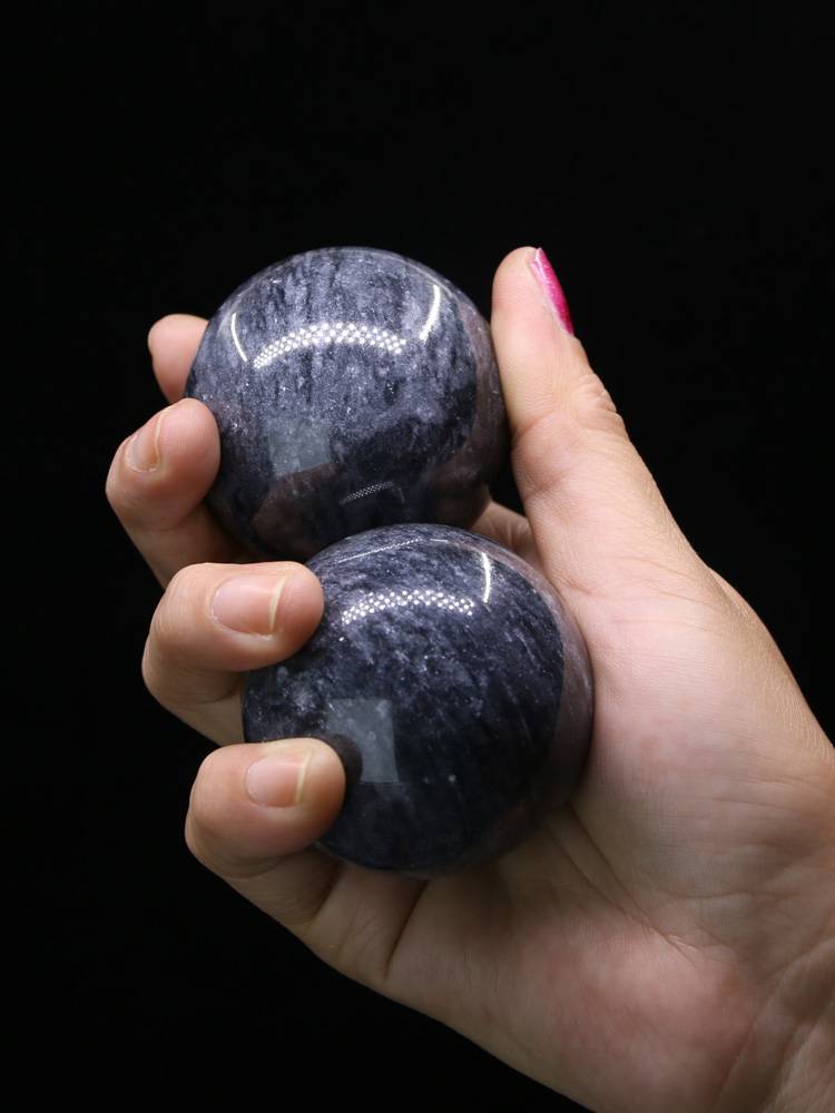 Practice Jade Ball Fitness Ball Hand Ball Health Playing the Elderly Playing Elderly Massage and Holding Iron Ball Steel Ball Shop
