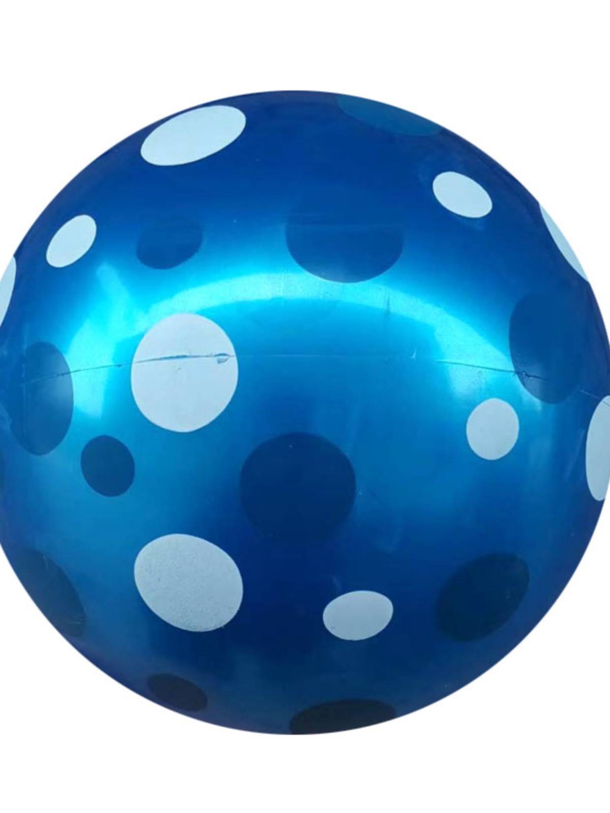 8.5-inch PVC children's inflatable small leather ball toy 1-3 kindergarten baby dot ball hand shot color cognitive ball