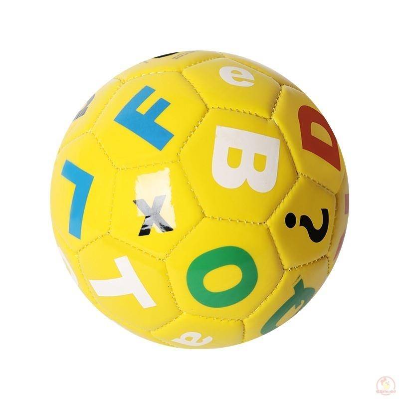 EssenceNo. 2 baby football knows digital letters ball toys, children's leather ball outdoor house in -house internal toys