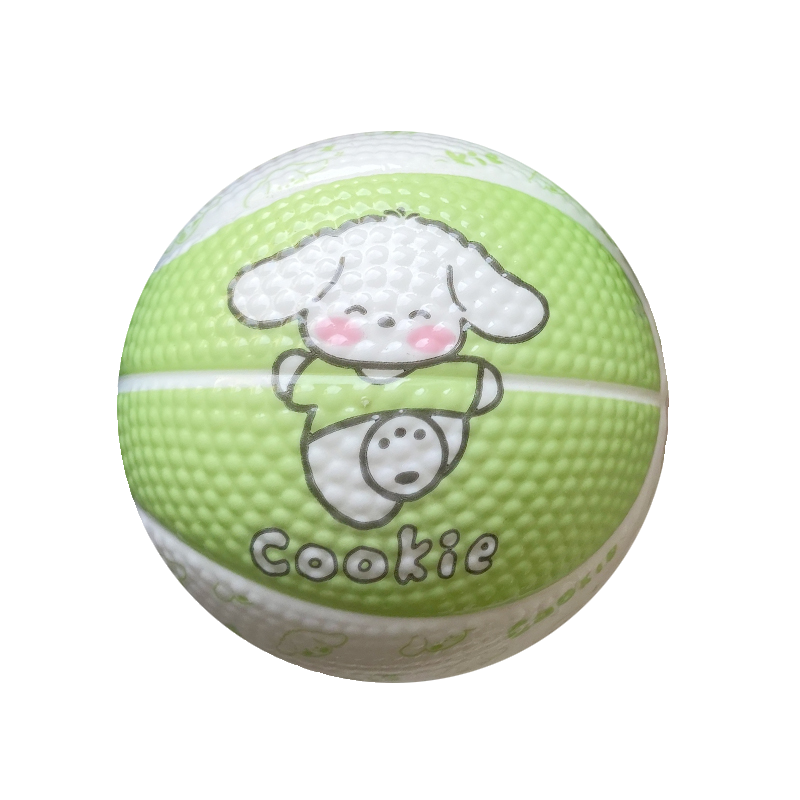 9cm large solid ball environmentally friendly PU ultra -high elastic toy ball baby children pat the ball to exercise the wisdom ball