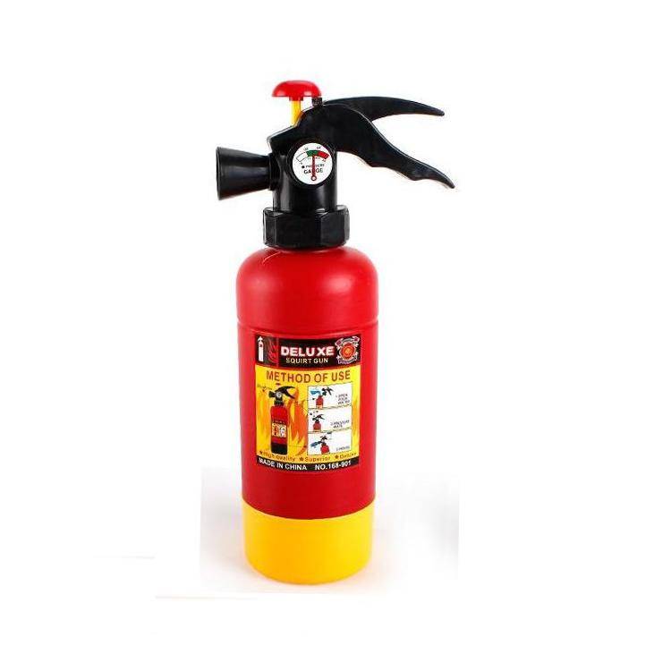 Red 29 cm fire extinguisher